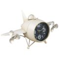 Reloj Metal Avión Sobremesa A1253